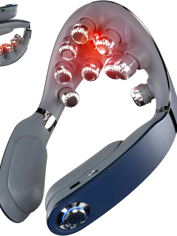 SKG Foldable Neck Massager with Heat & Vibration   1/2