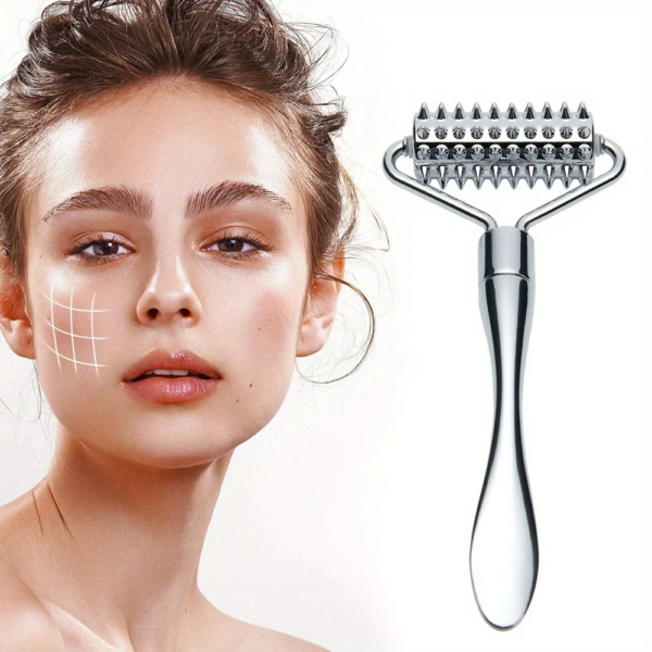 Stainless Steel Gua Sha Facial Massage Roller