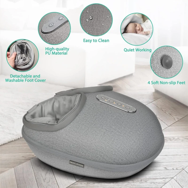 Medcursor Heated Foot Massager – Pain Relief at Home/Office - Image 3