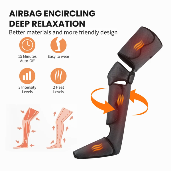 Electric Foot & Calf Massager – Boost Circulation & Relax Muscles - Image 4