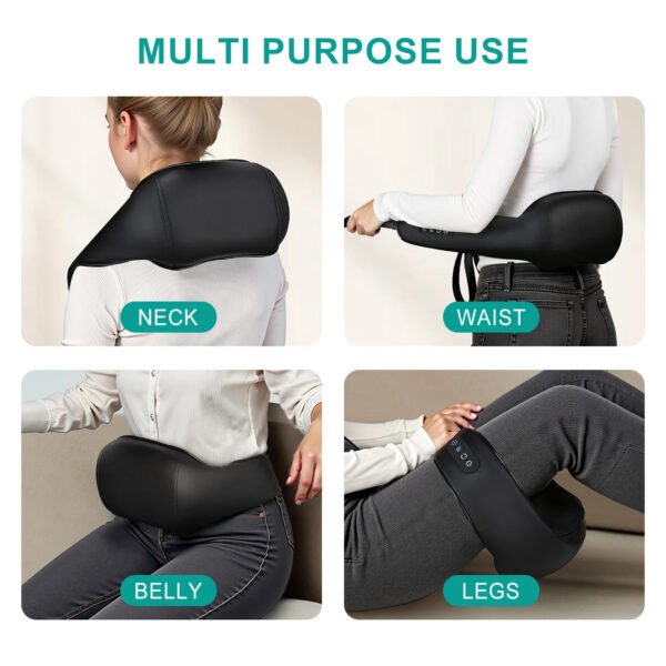 Shiatsu Neck & Back Massager with Heat - Image 7