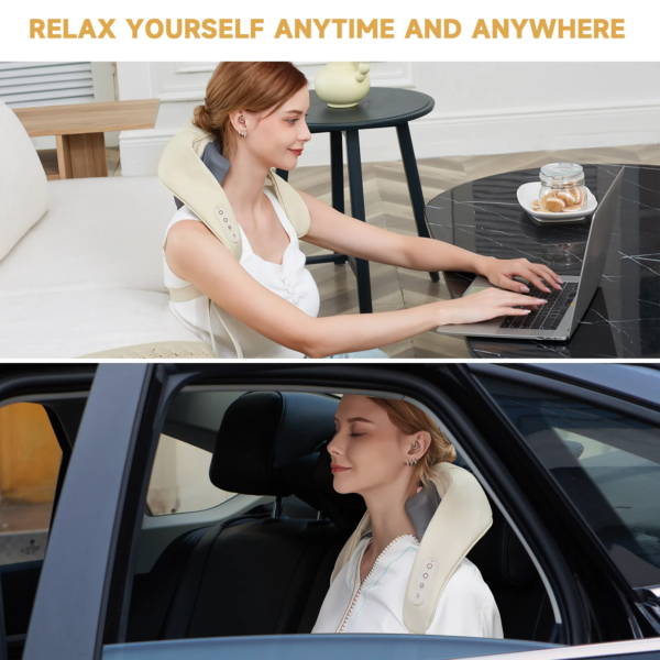Mebak Wireless 4D Neck & Shoulder Massager - Image 6