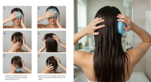 How to Use Scalp Massager Shampoo in UK