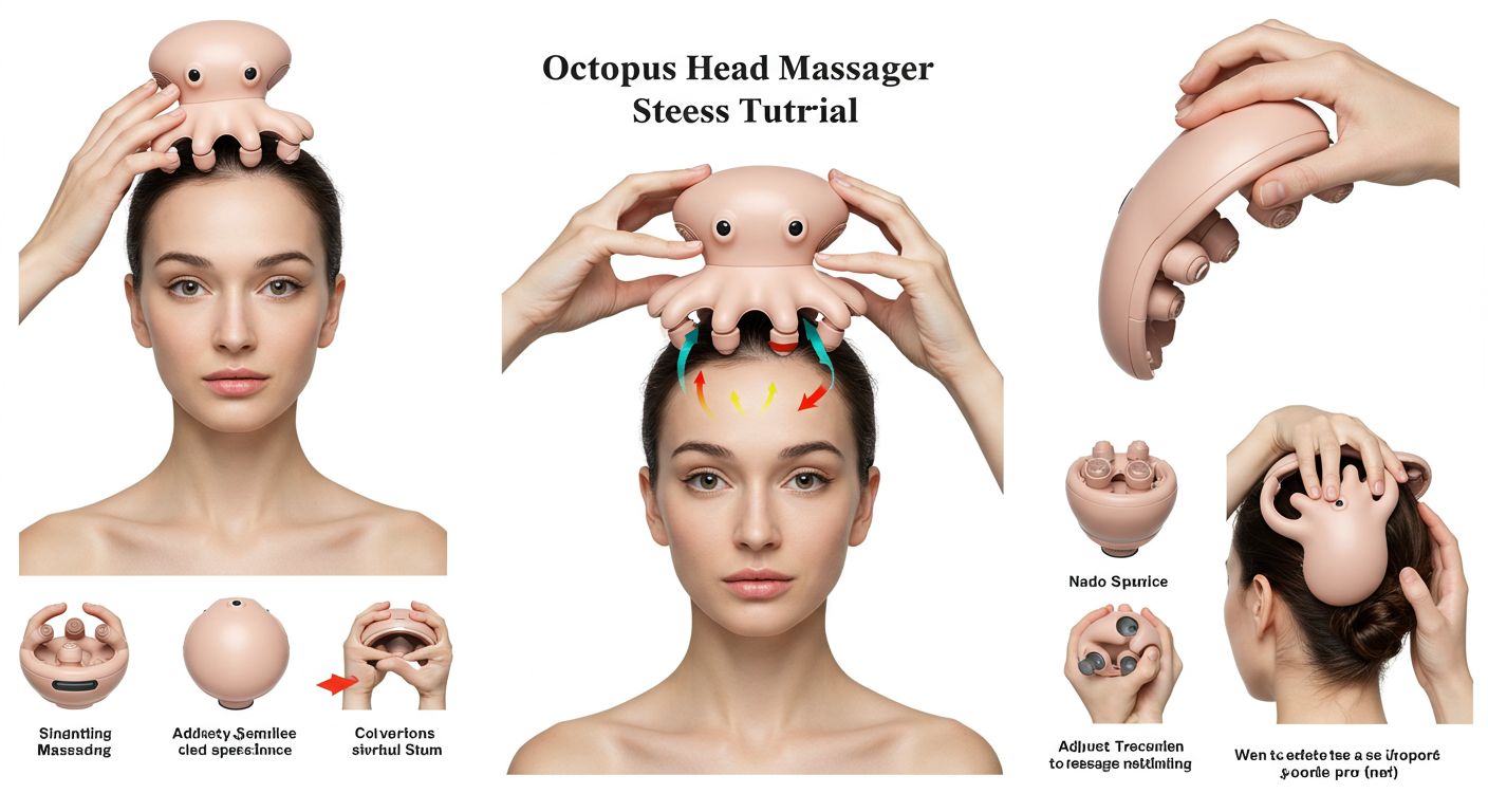 How to Use an Octopus Head Massager