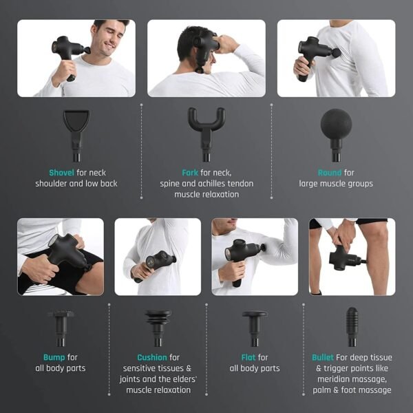 Mebak 3 Professional Percussion Massage Gun - Image 2