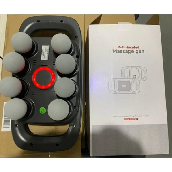 8 Heads Massage Gun – Deep Tissue, High Power, Wireless Vibration - Image 3
