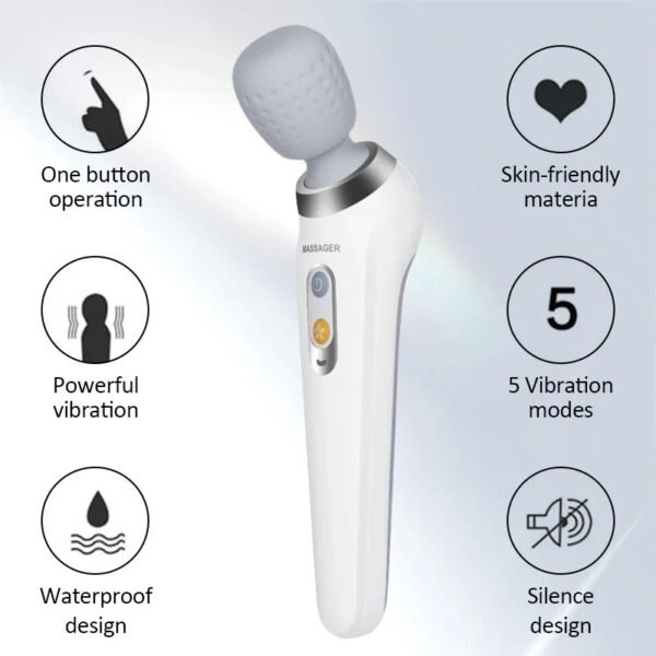 Mini Deep Tissue Handheld Massage Gun - Image 3