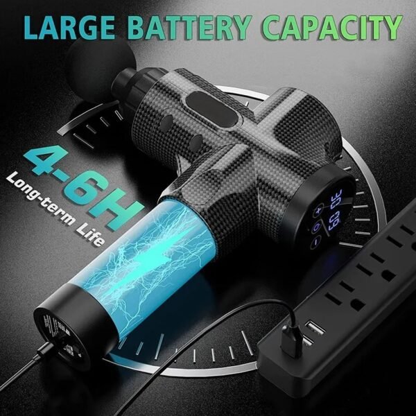 Deep Tissue Massage Gun for Body & Facial Muscle Relief - Image 3