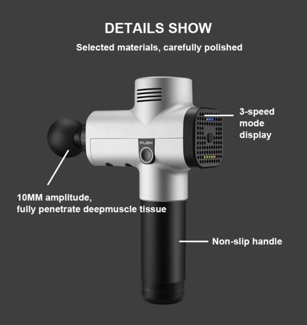 Phoenix A2 Deep Tissue Massage Gun - Image 5
