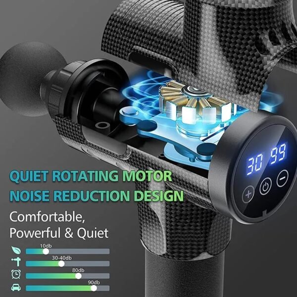 Deep Tissue Massage Gun for Body & Facial Muscle Relief - Image 4