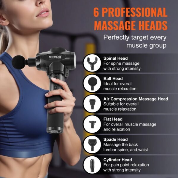 VEVOR Percussion Massage Gun – Pain & Muscle Relief - Image 5