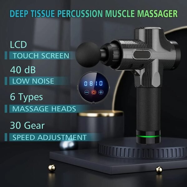 Deep Tissue Massage Gun for Body & Facial Muscle Relief - Image 5