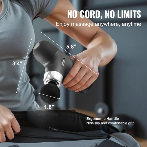 VEVOR Small Massage Gun – Powerful & Portable Relief - Image 6