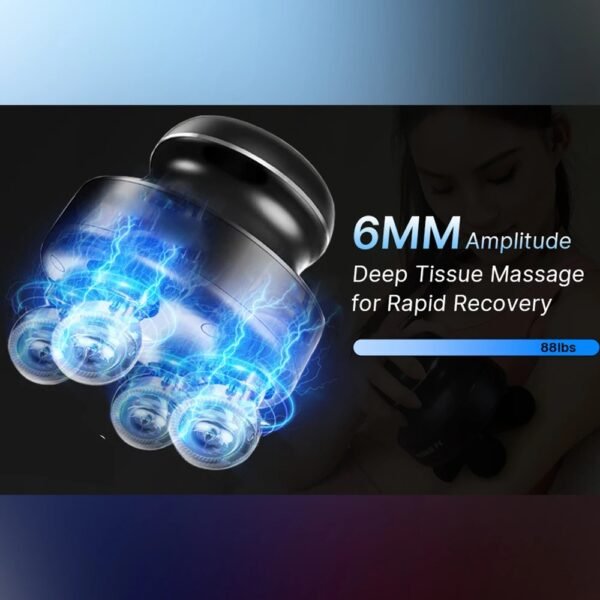 Okayso 3-in-1 Portable Back & Waist Massager – Deep Tissue Pain Relief - Image 6