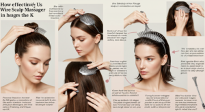 How to Use a Wire Scalp Massager in UK.
